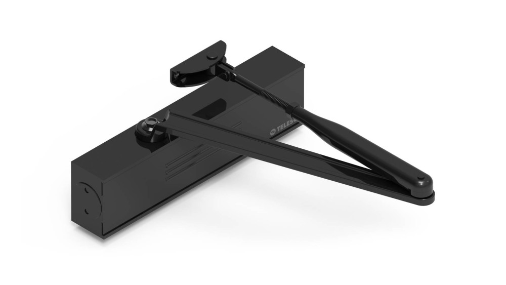 CIERRAPUERTAS HIDRAULICO UNIK 3500 NEGRO (ESPAÑA) TRAFICO ELEVADO