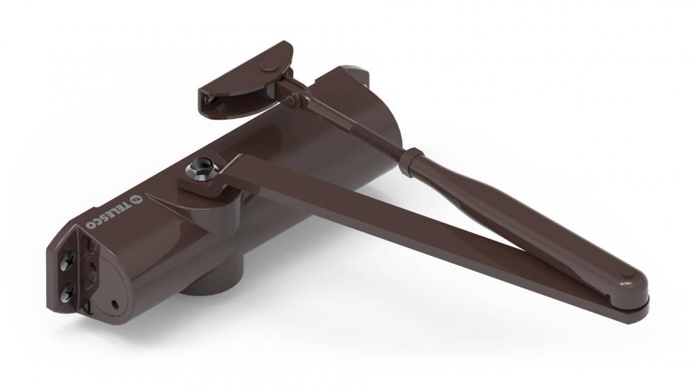 CIERRAPUERTAS HIDRAULICO DELTA 1800 MARRÓN (ESPAÑA) TRAFICO MEDIO